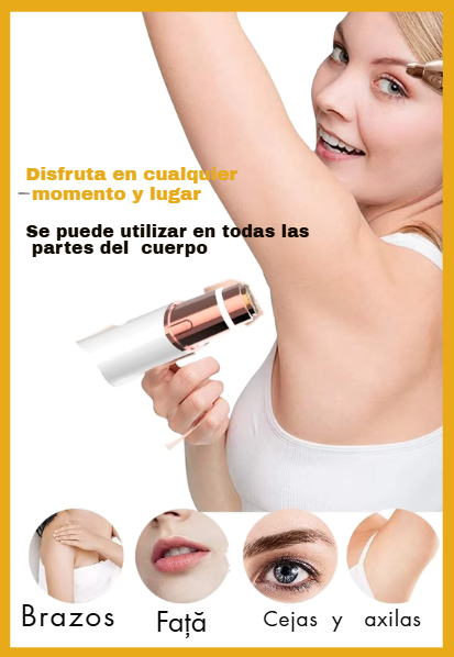 Com Maquinilla de afeitar 2 en 1 con forma de labio