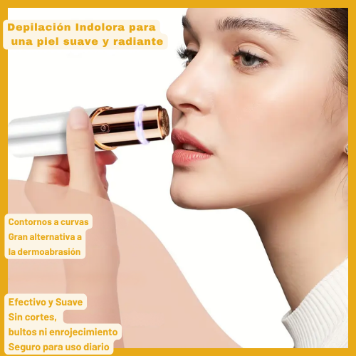 Com Maquinilla de afeitar 2 en 1 con forma de labio