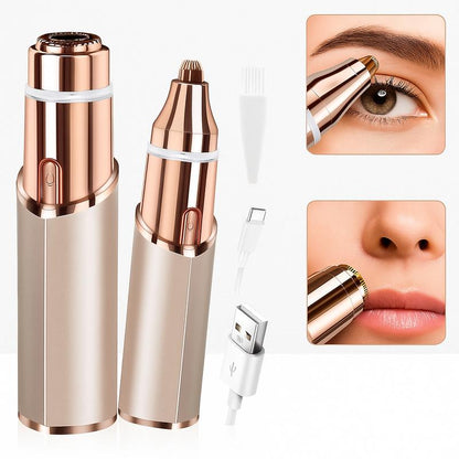 Com Maquinilla de afeitar 2 en 1 con forma de labio